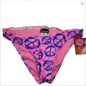 Three Joe Boxer Bikini Bottoms Set of 3 Size Medium NWT